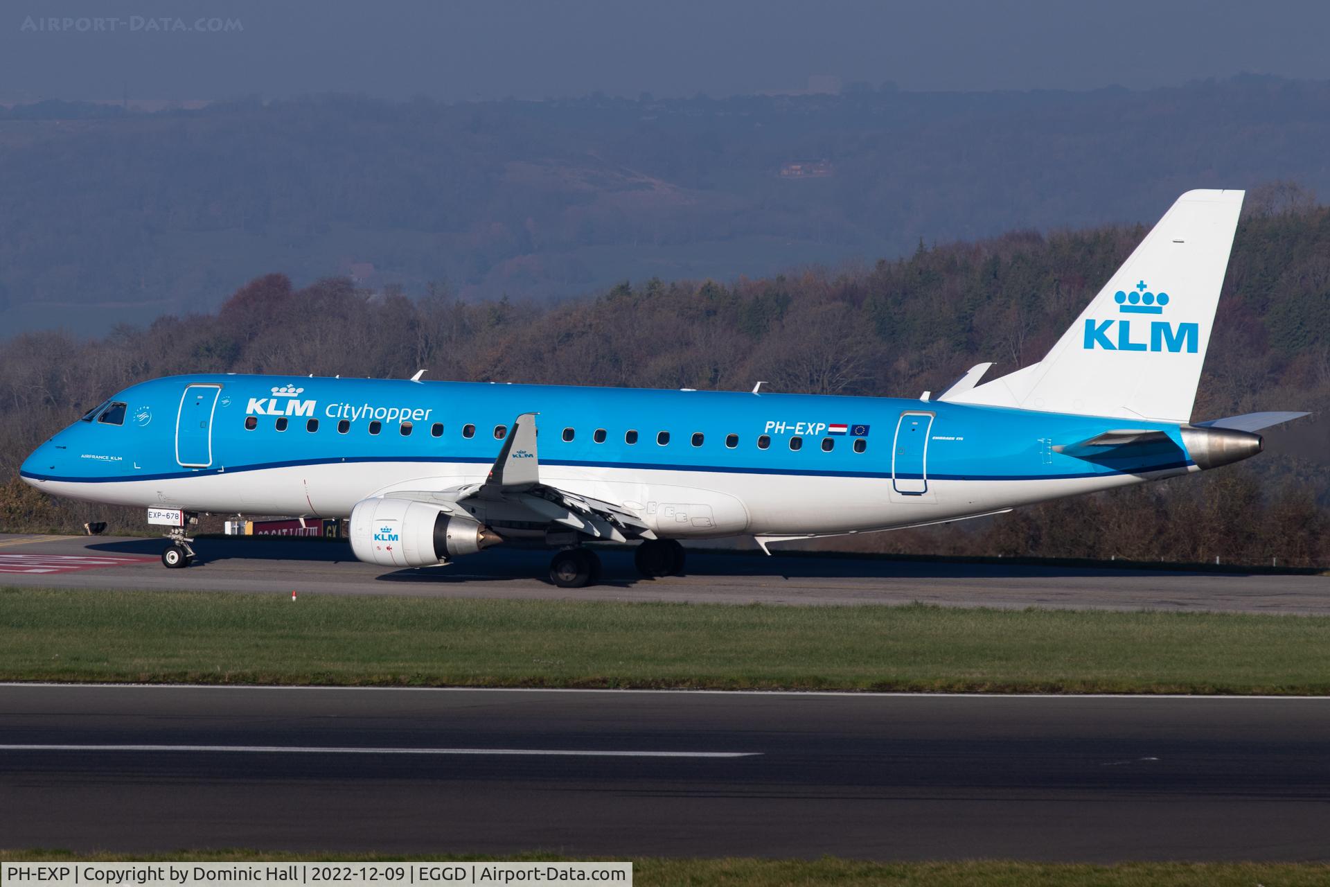 PH-EXP, 2017 Embraer 175LR (ERJ-170-200LR) C/N 17000678, EGGD 09/12/22