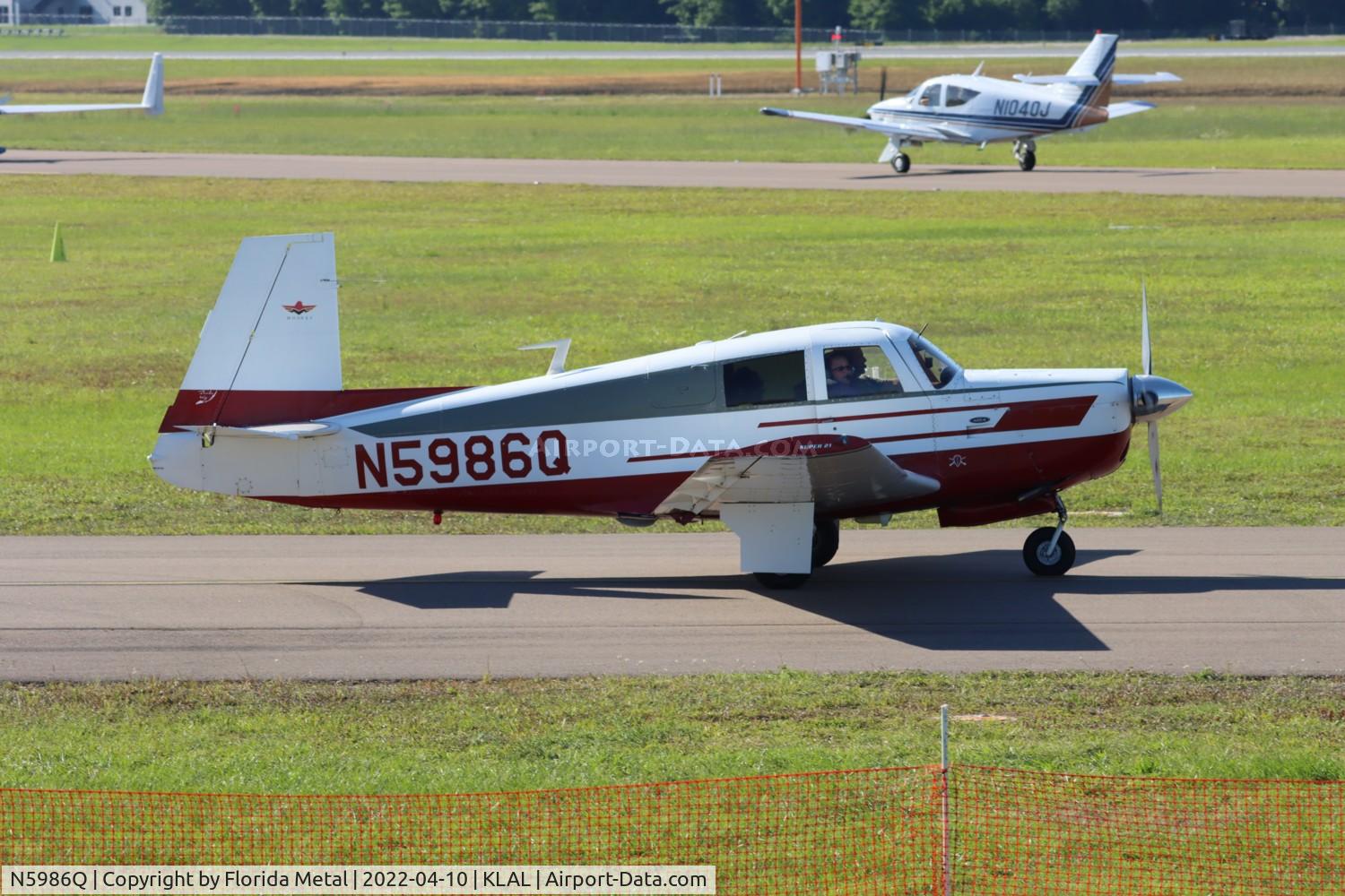 N5986Q, 1965 Mooney M20E C/N 852, Sun N fun 2022