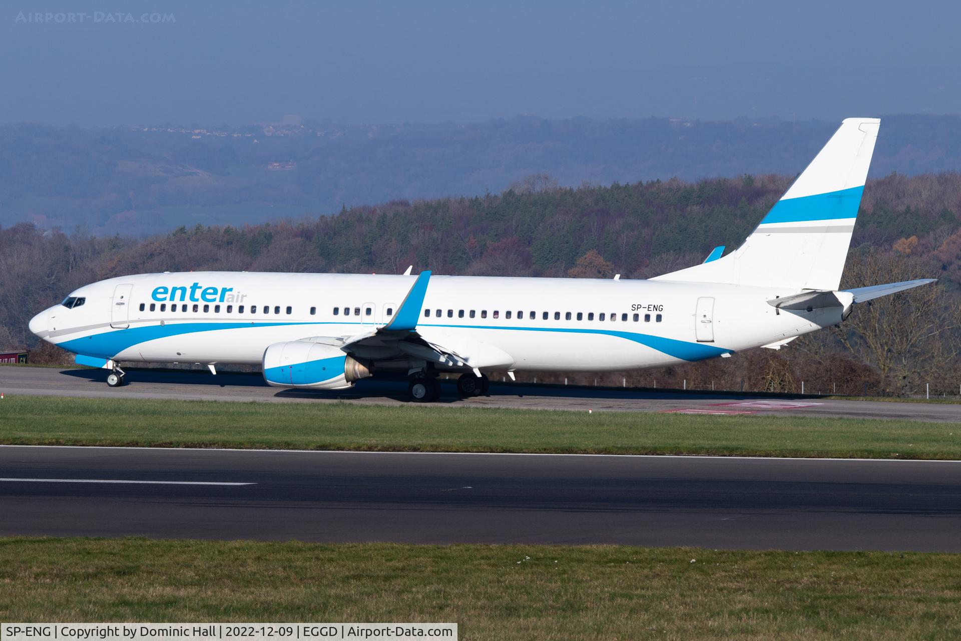 SP-ENG, 2002 Boeing 737-8CX C/N 32365, EGGD 09/12/22