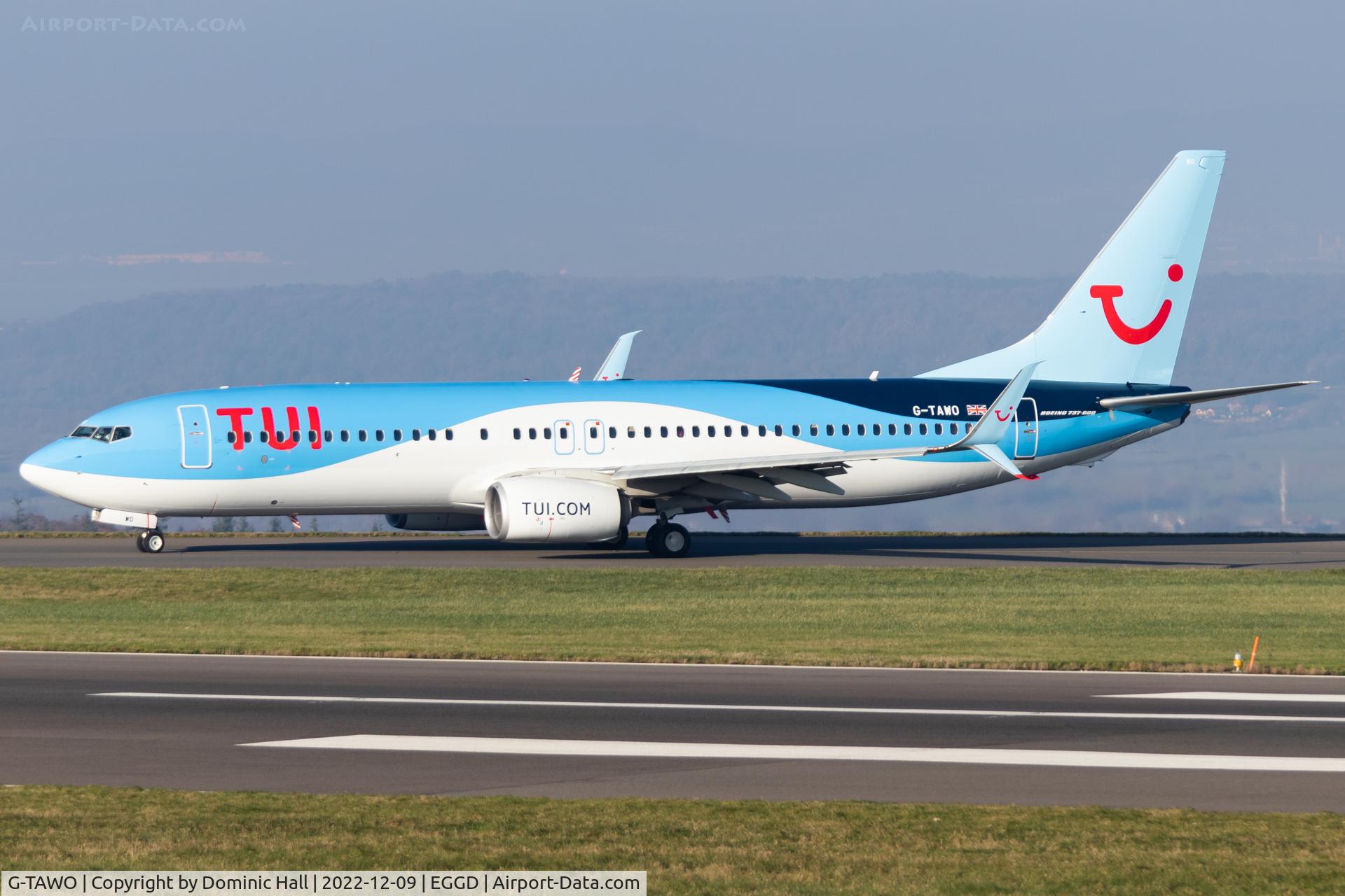 G-TAWO, 2013 Boeing 737-8K5 C/N 37255, EGGD 09/12/22