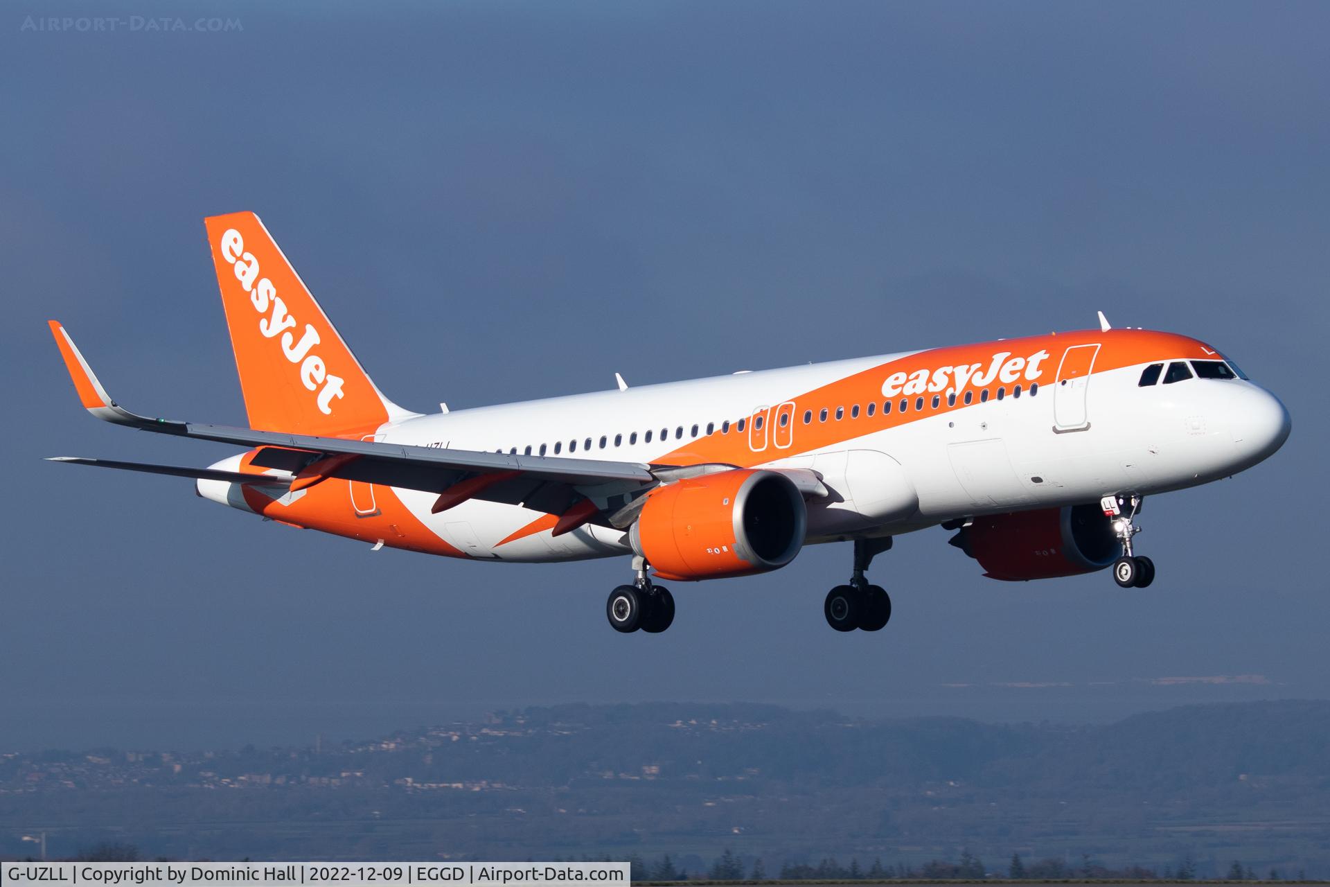 G-UZLL, 2020 Airbus A320-251N C/N 9510, EGGD 09/12/22