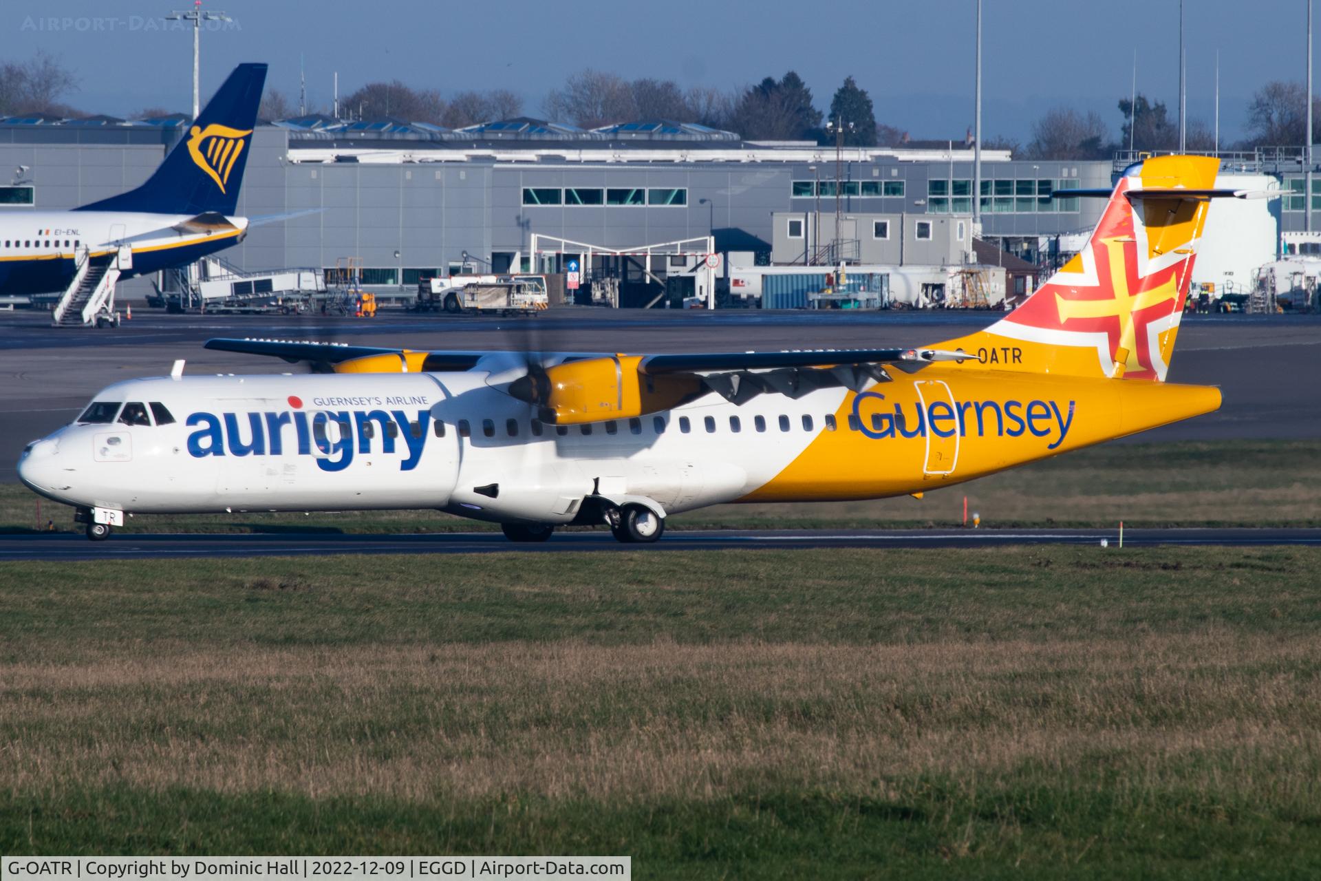 G-OATR, 2019 ATR 72-600 (72-212A) C/N 1580, EGGD 09/12/22