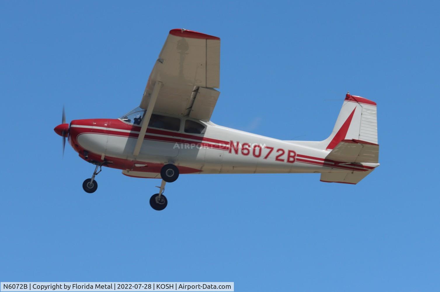 N6072B, 1957 Cessna 182A Skylane C/N 34072, OSH 2022