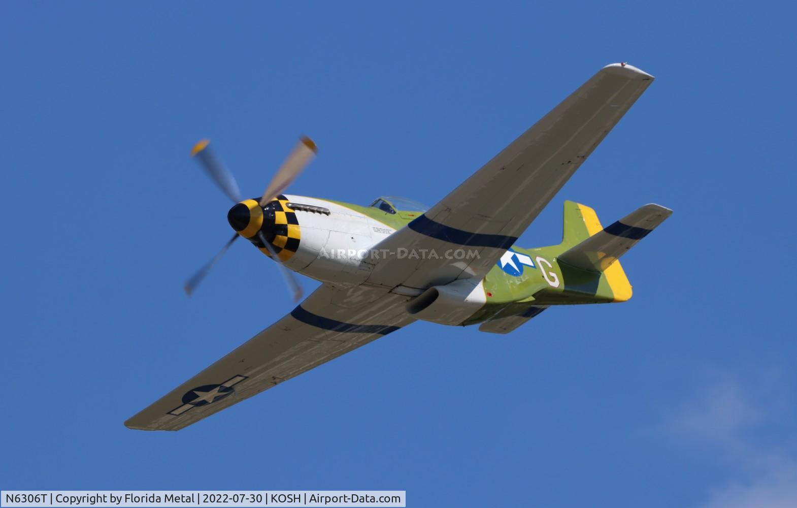 N6306T, 1960 North American/aero Classics P-51D C/N 44-74878, OSH 2022