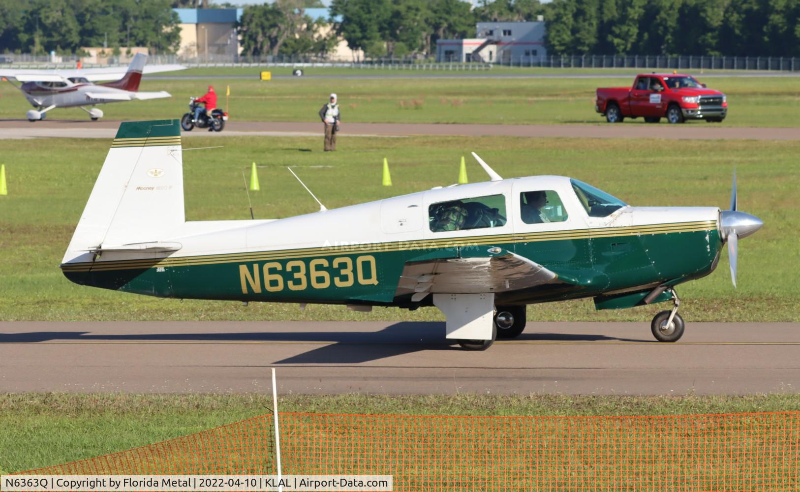 N6363Q, 1967 Mooney M20F Executive C/N 670446, Sun N Fun 2022