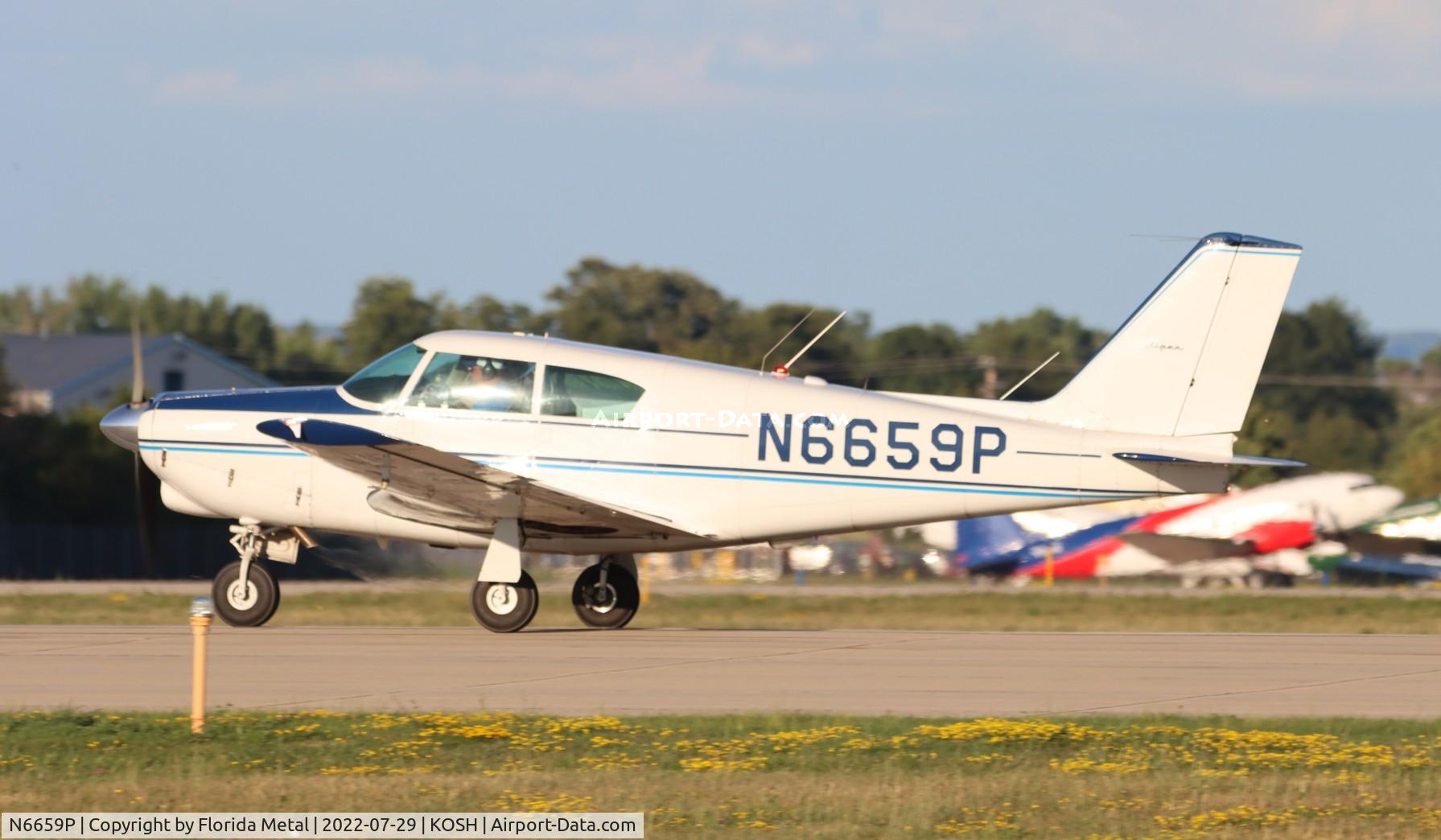 N6659P, 1960 Piper PA-24-250 Comanche C/N 24-1782, OSH 2022