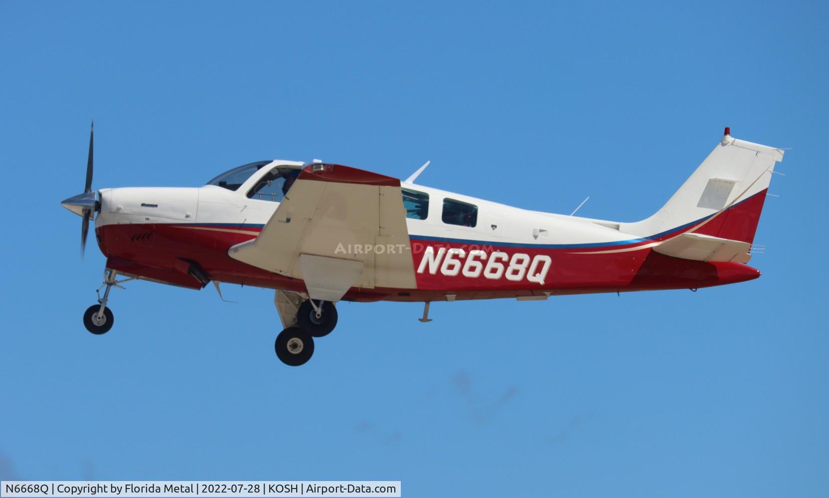 N6668Q, 1983 Beech A36 Bonanza 36 C/N E-2077, OSH 2022