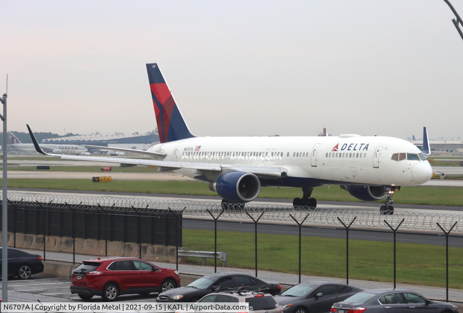 N6707A, 2000 Boeing 757-232 C/N 30395, ATL 2021