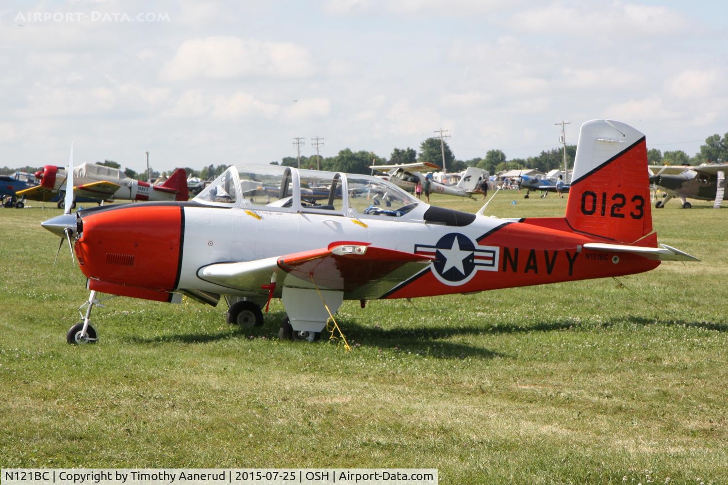 N121BC, Beech T-34A Mentor C/N G-123, Beech T-34A, c/n: G-123, AirVenture 2015