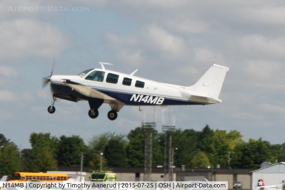 N14MB, 1977 Beech A36 Bonanza 36 C/N E-1062, 1977 Beech A36, c/n: E-1062, AirVenture 2015
