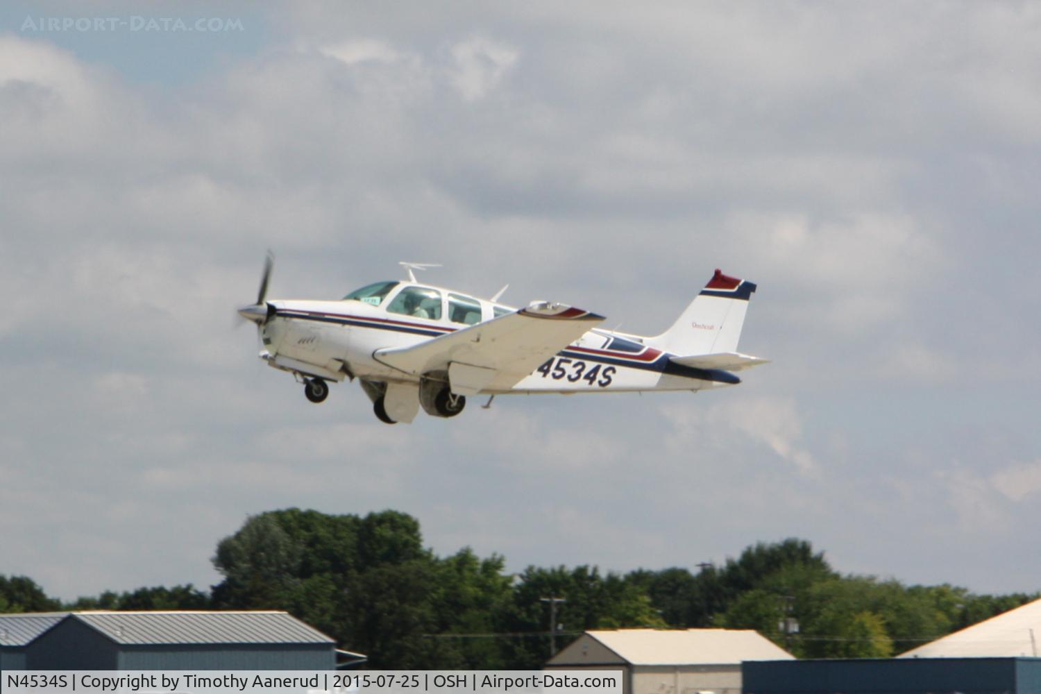 N4534S, 1975 Beech A36 Bonanza 36 C/N E-743, 1975 Beech A36, c/n: E-743, AirVenture 2015