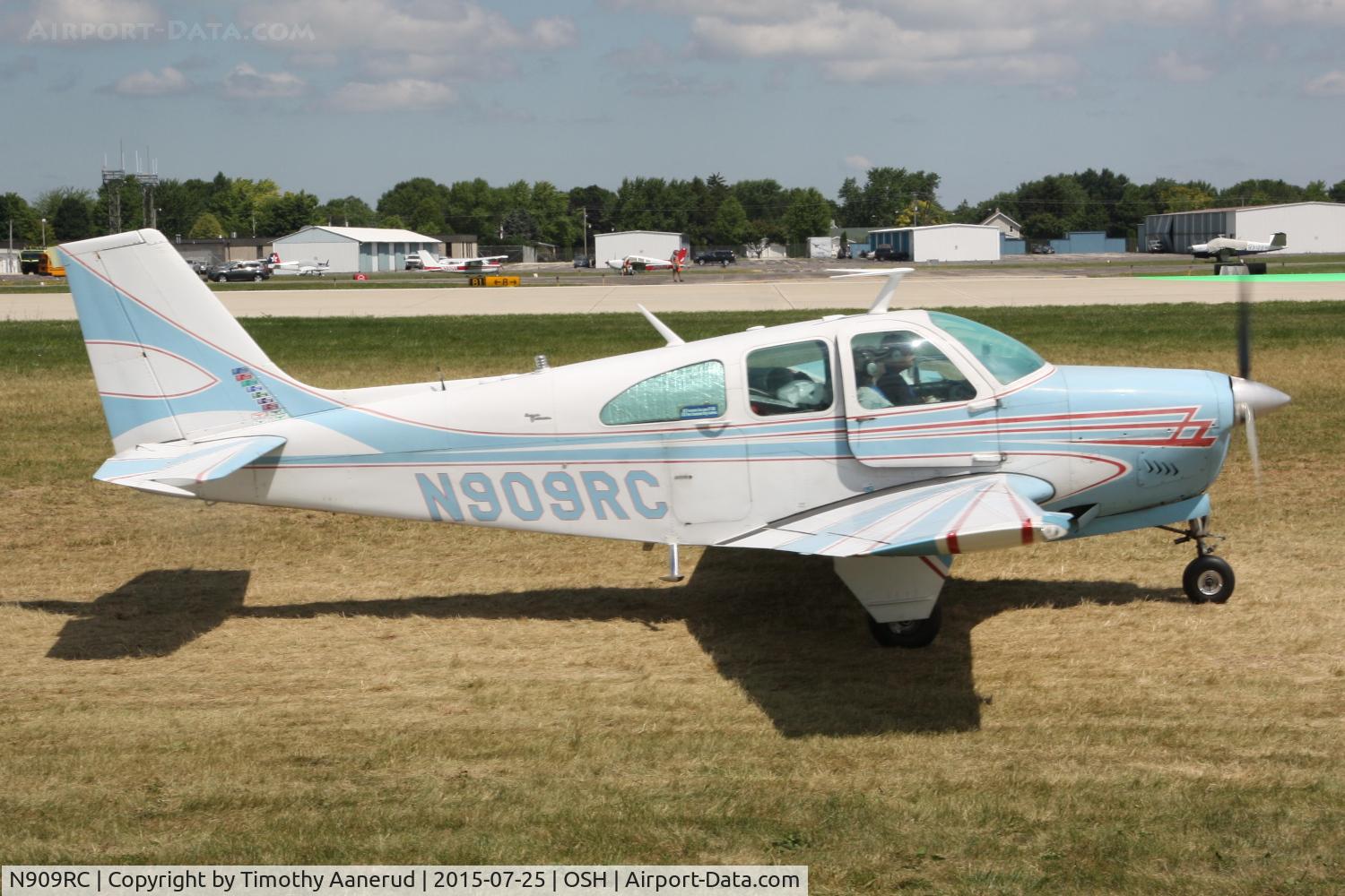 N909RC, 1969 Beech E33C Bonanza C/N CJ-18, 1969 Beech E33C, c/n: CJ-18, AirVenture 2015
