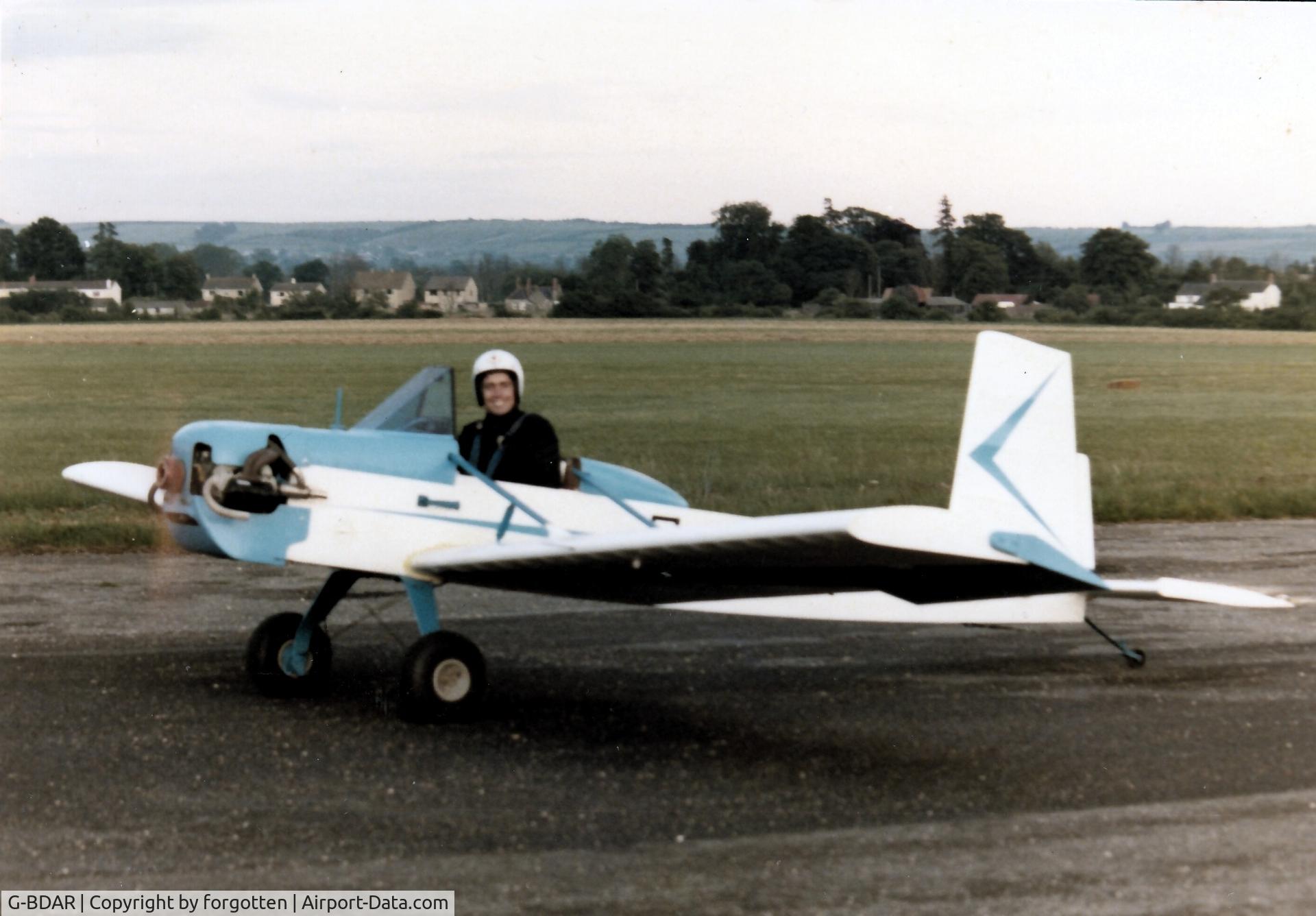 G-BDAR, 1980 Evans VP-1 Series 2 Volksplane C/N PFA 1537, After first flight (pilot Miles Dugmore) at South Marston