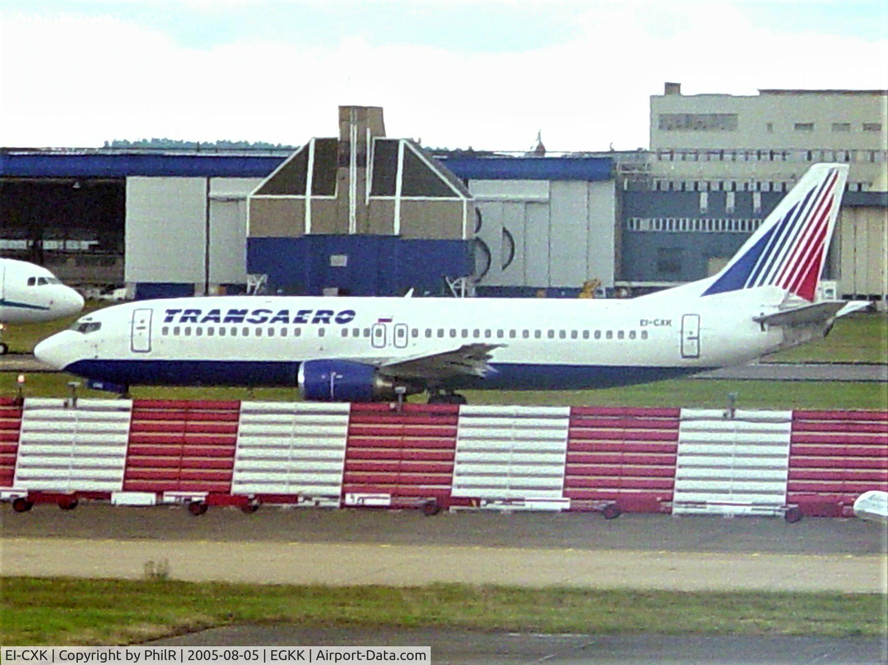 EI-CXK, 1992 Boeing 737-4S3 C/N 25596/2255, EI-CXK 1992 Boeing 737-400 Transaero LGW