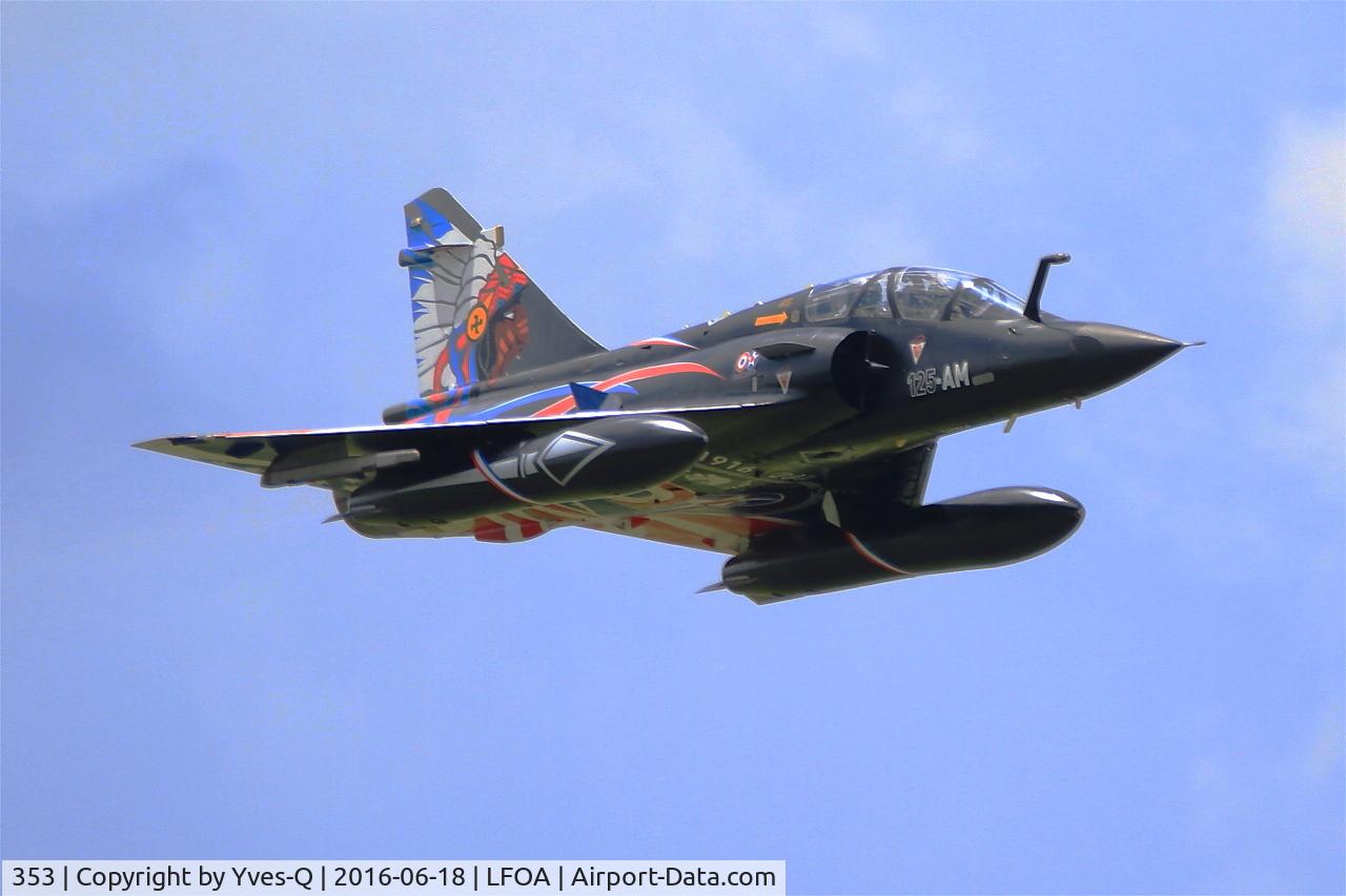 353, Dassault Mirage 2000N C/N 315, Dassault Mirage 2000N, Ramex Delta Tactical display, Avord Air Base 702 (LFOA) Open day 2016