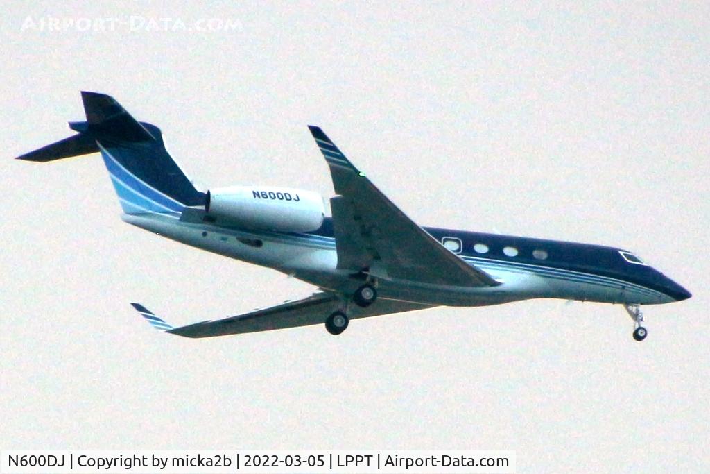 N600DJ, 2021 Gulfstream G600 C/N 73059, Landing
