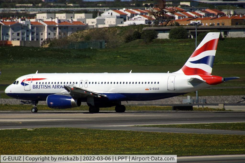 G-EUUZ, 2008 Airbus A320-232 C/N 3649, Taxiing