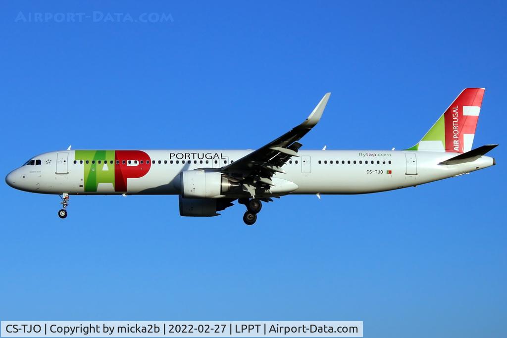 CS-TJO, 2019 Airbus A321-251NX C/N 8923, Landing