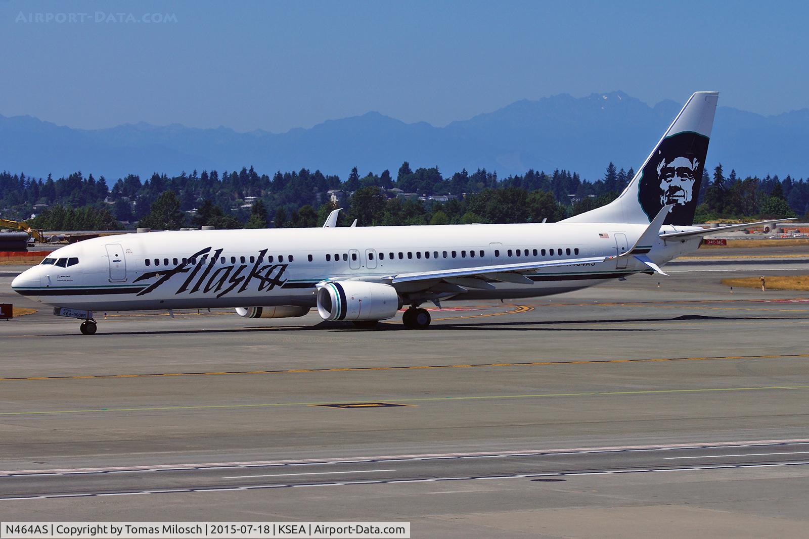 N464AS, 2014 Boeing 737-990/ER C/N 40714, 