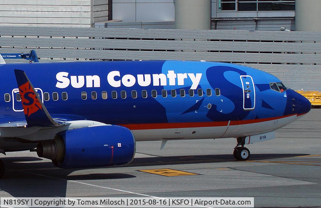 N819SY, 2006 Boeing 737-86N C/N 34254, 