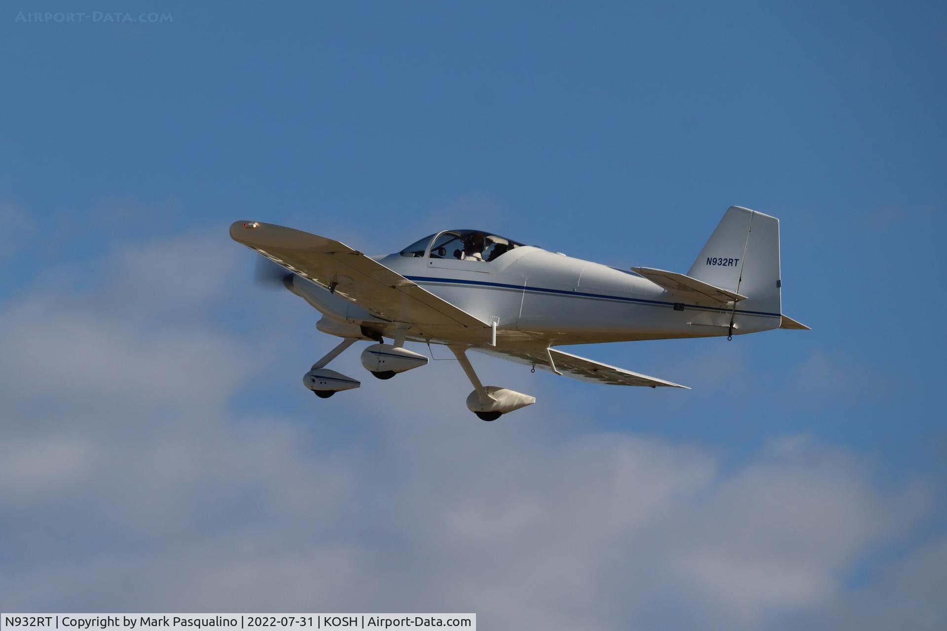 N932RT, 1999 Vans RV-6A C/N 24086, Vans RV-6A