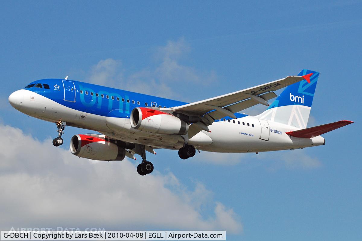 G-DBCH, 2006 Airbus A319-131 C/N 2697, RWY27L Myrtle Ave