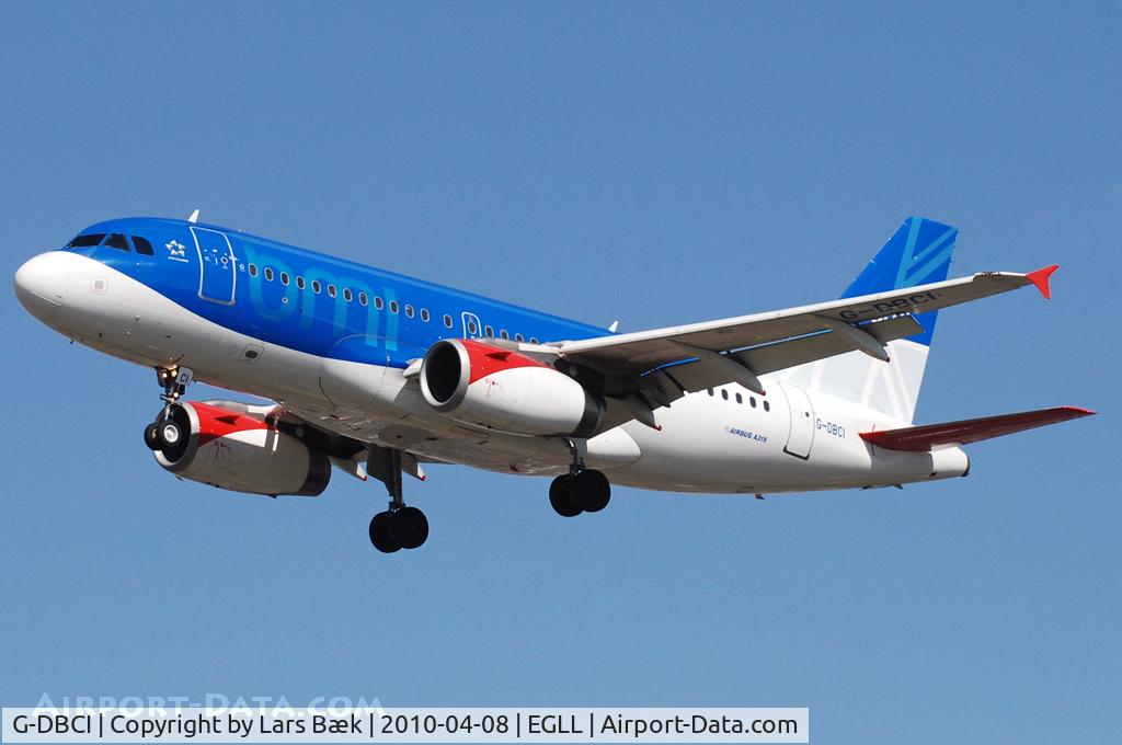 G-DBCI, 2006 Airbus A319-131 C/N 2720, RWY27L Myrtle Ave