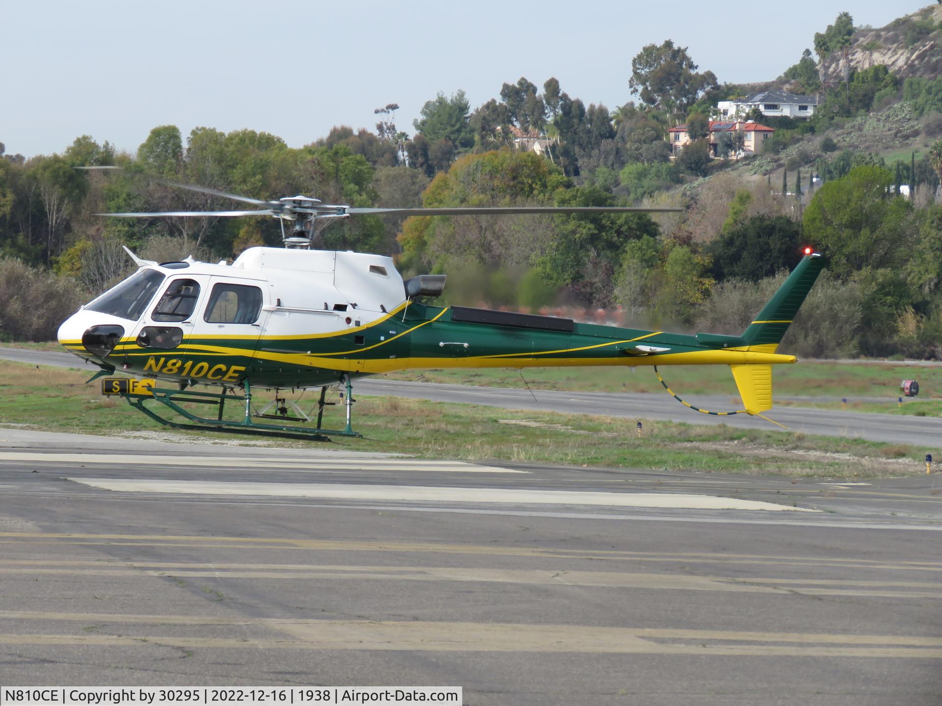 N810CE, 2006 Eurocopter AS-350B-3 Ecureuil C/N 4112, Taking off