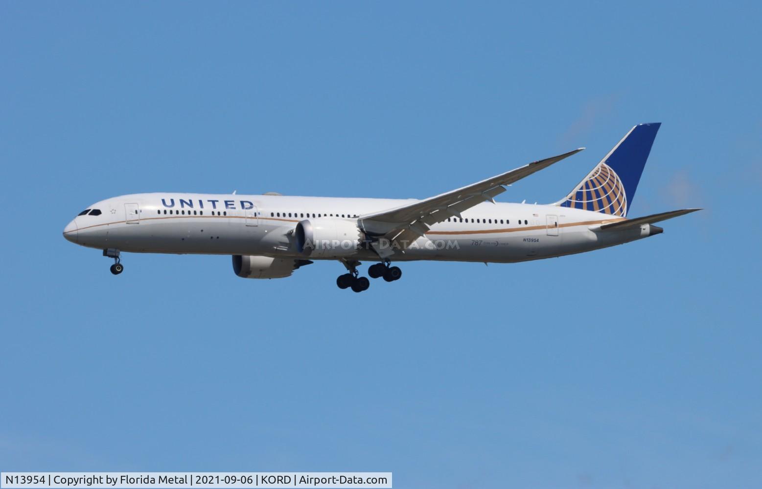 N13954, 2015 Boeing 787-9 Dreamliner C/N 36405, ORD 2021