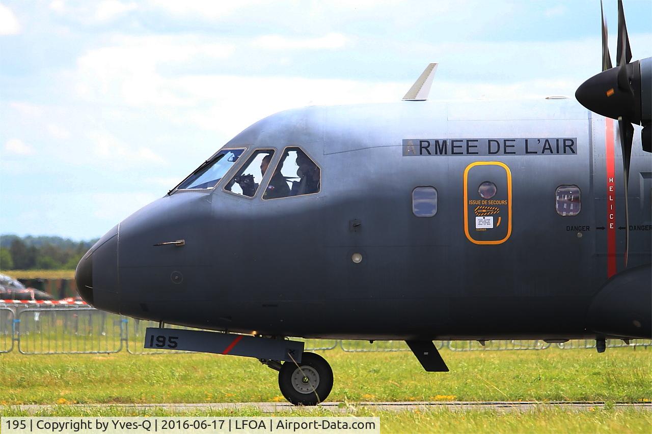 195, 2010 CASA CN-235-300M C/N C195, CASA CN-235-300M, Taxiing, Avord Air Base 702 (LFOA) Open day 2016
