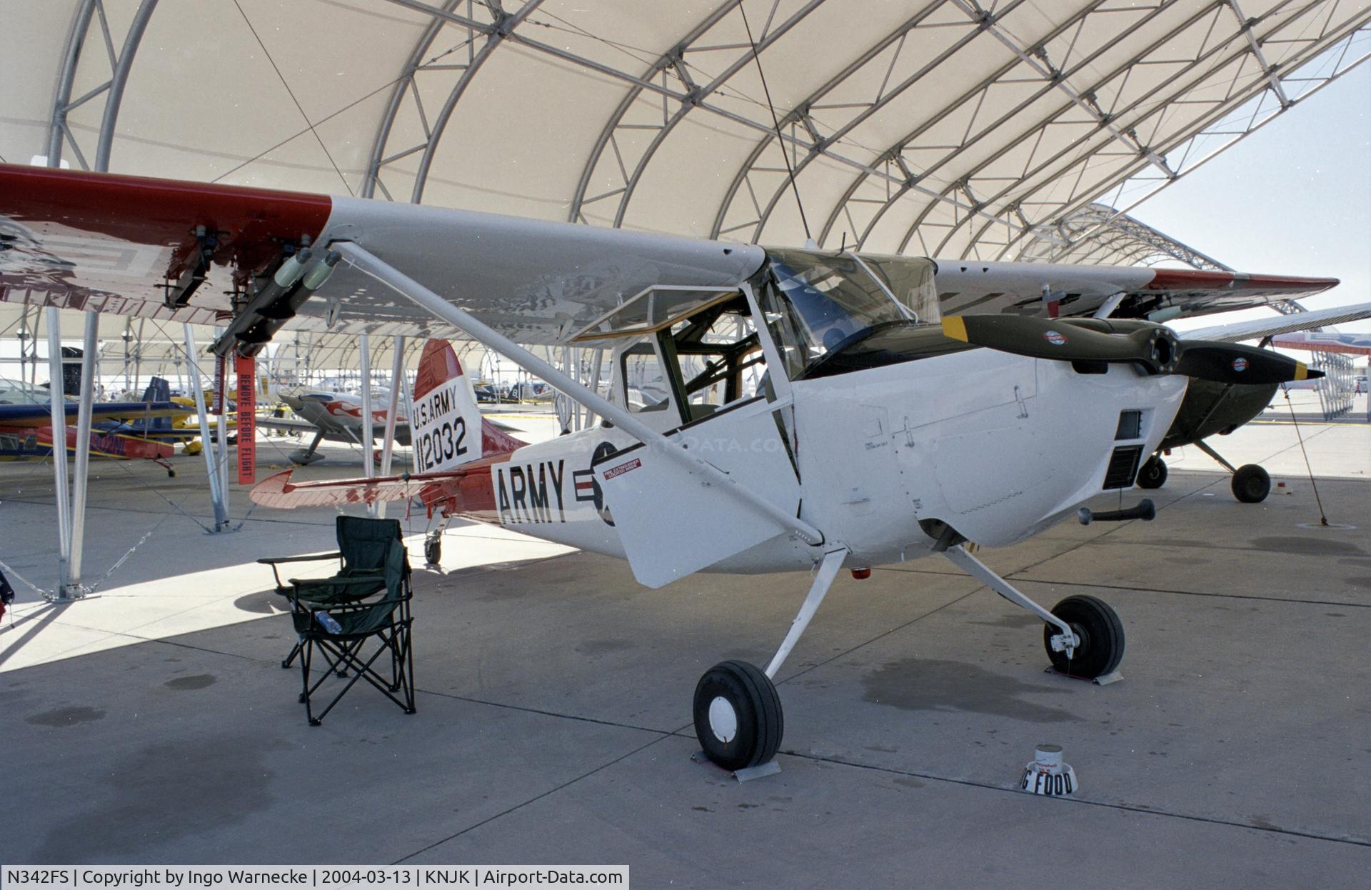 N342FS, Cessna 305A C/N 21831, Cessna 305A / O-1A Bird Dog at the 2004 airshow at El Centro NAS, CA