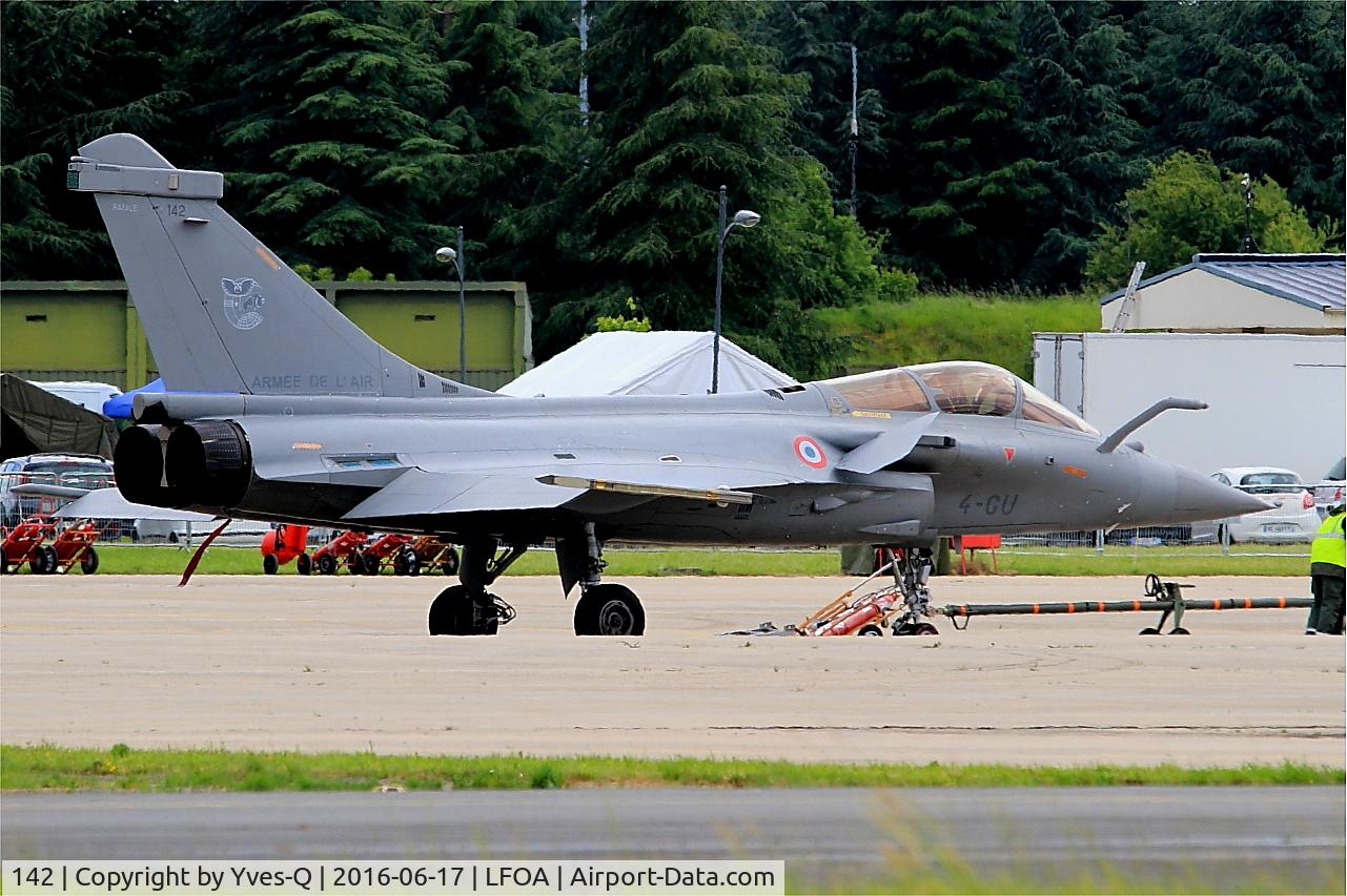142, 2013 Dassault Rafale C C/N 142, Dassault Rafale C, Flight line, Avord Air Base 702 (LFOA) Open day 2016