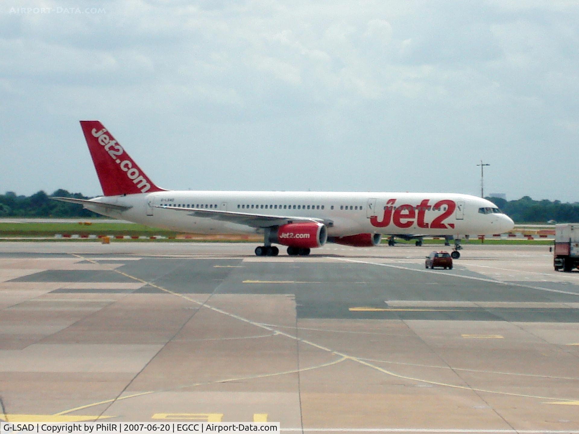 G-LSAD, 1989 Boeing 757-236 C/N 24397, G-LSAD 1989 Boeing 757-200 Jet2 MAN