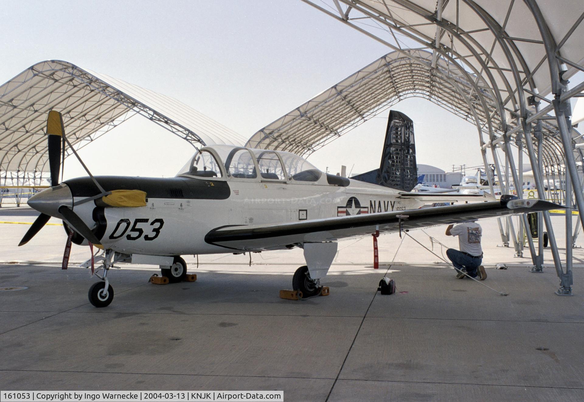 161053, Beech T-34C Turbo Mentor C/N GL-181, Beechcraft T-34C Turbo Mentor of the US Navy at the 2004 airshow at El Centro NAS, CA