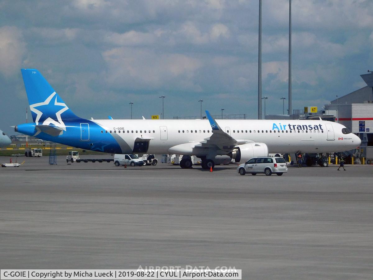 C-GOIE, 2019 Airbus A321-271NX C/N 8755, At Trudeau International