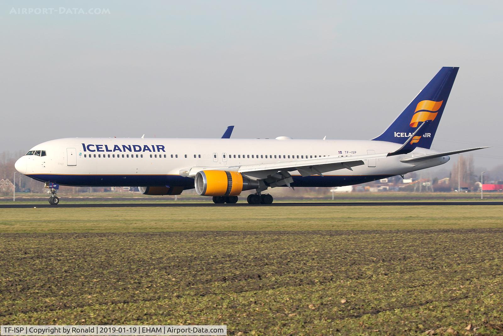 TF-ISP, 1997 Boeing 767-319/ER C/N 26971, at spl