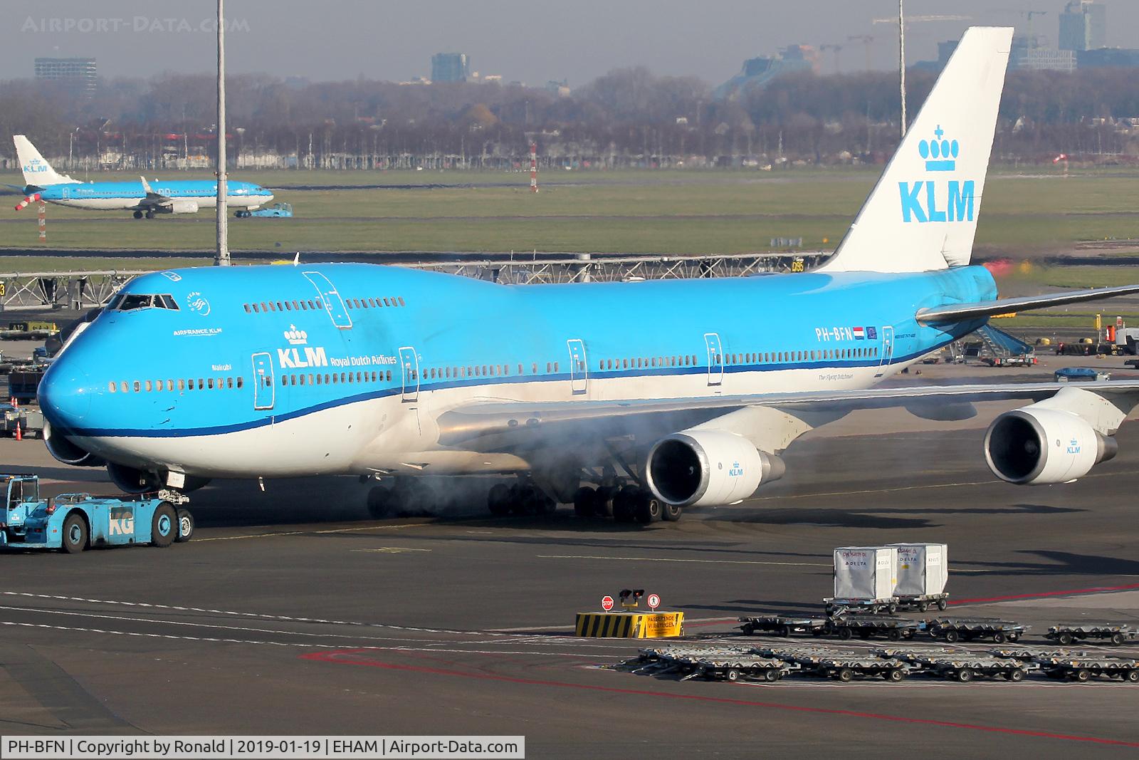 PH-BFN, 1993 Boeing 747-406BC C/N 26372, at spl