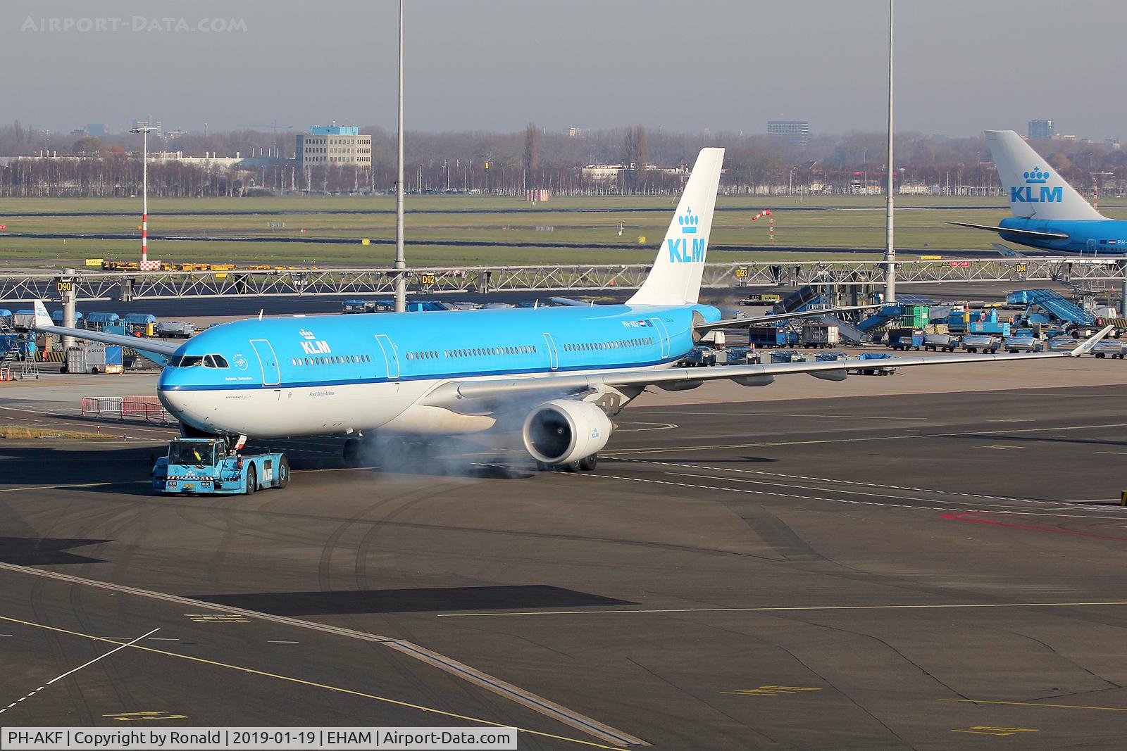 PH-AKF, 2014 Airbus A330-303 C/N 1580, at spl