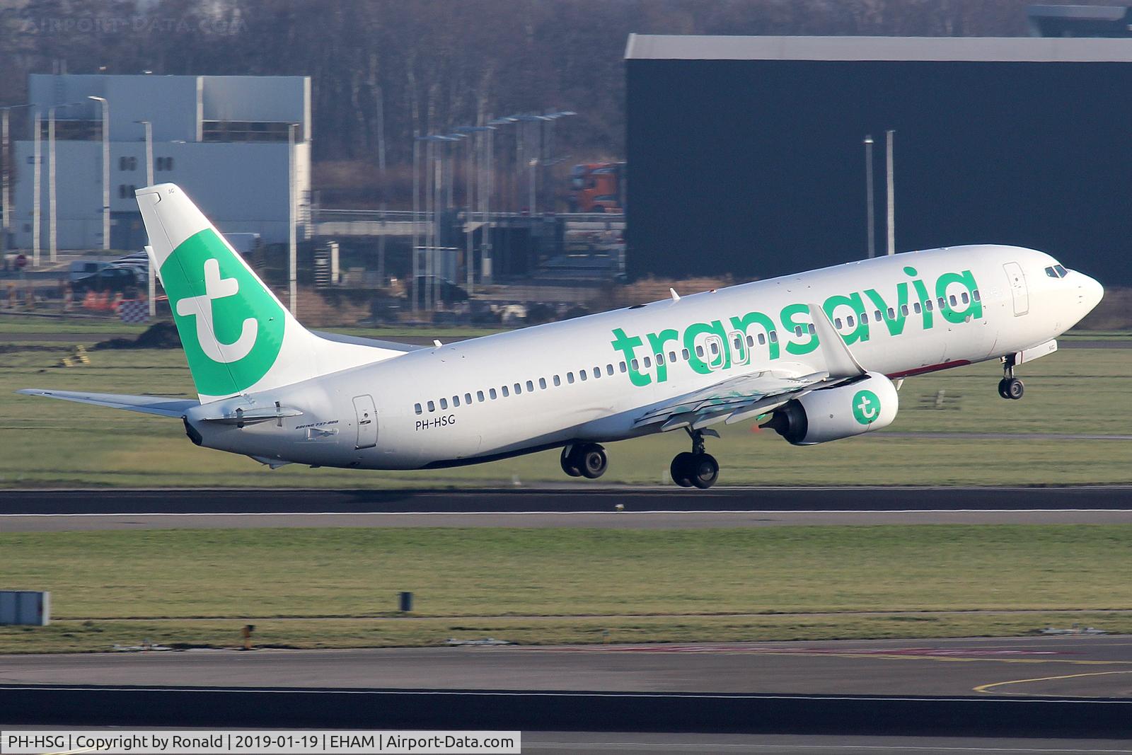 PH-HSG, 2012 Boeing 737-8K2 C/N 39262, at spl
