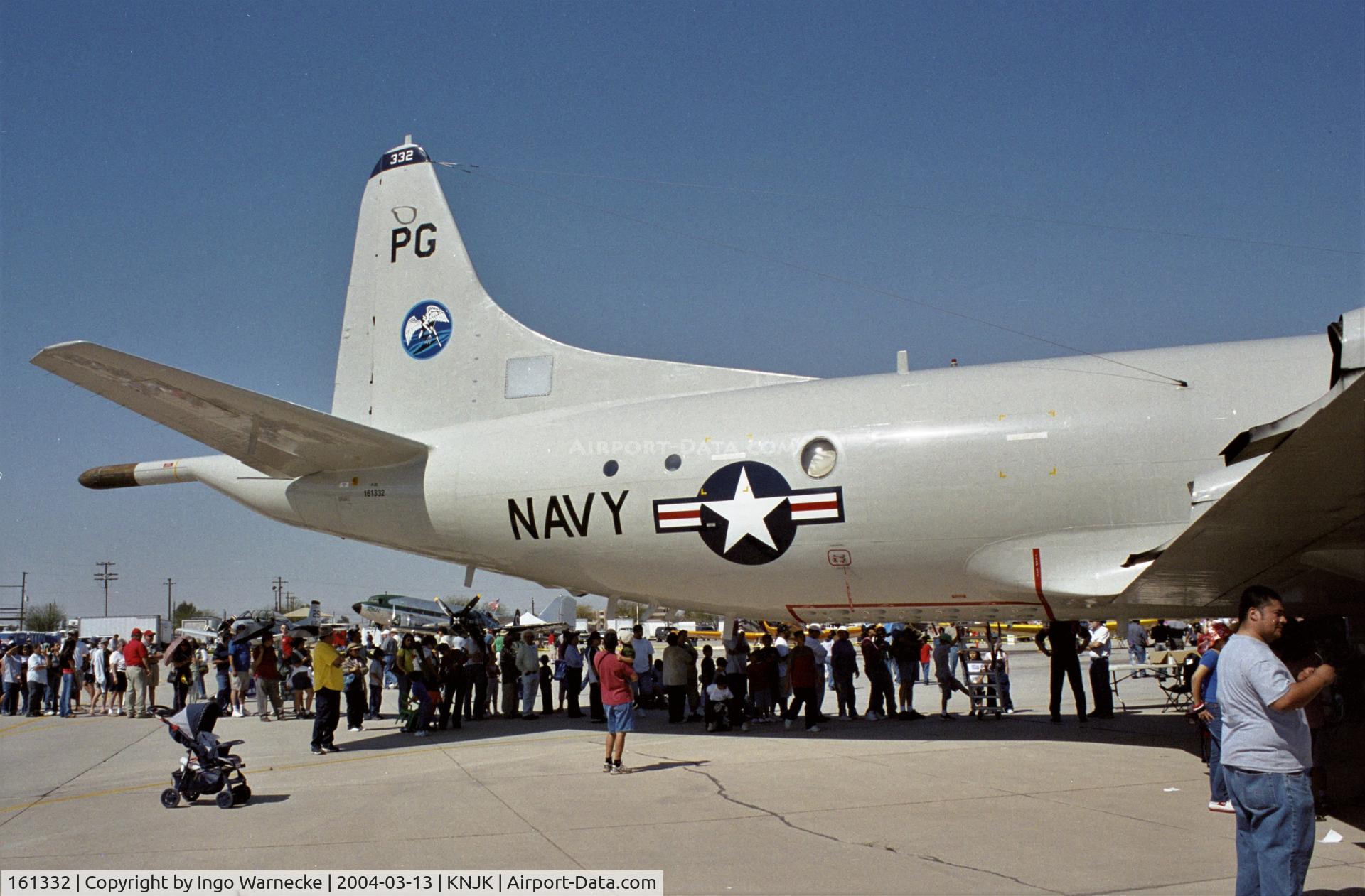 161332, Lockheed P-3C Orion C/N 285A-5729, Lockheed P-3C Orion of the US Navy at the 2004 airshow at El Centro NAS, CA