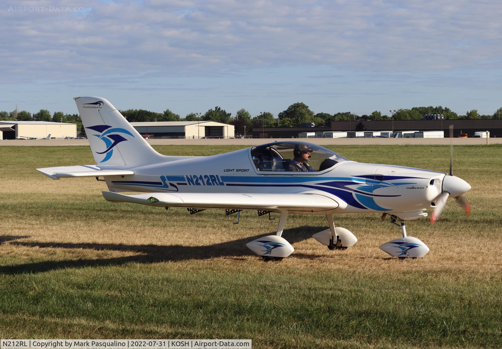 N212RL, Renegade Falcon LS VS 2.0 C/N RL 122710-002, Renegade Falcon LS VS 2.0