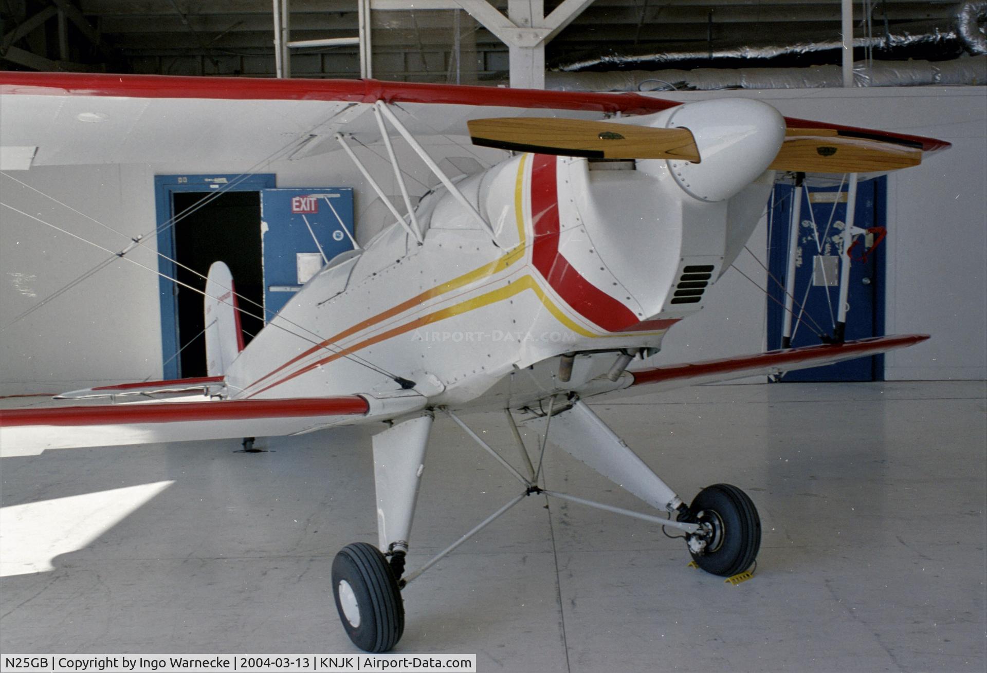 N25GB, 1954 Casa (Buckner) Jungmann BU-131E C/N E3B-372, Bücker Bü 131 Jungmann, rebuilt as CASA 1.131E, re-engined with Lycoming engine, at the 2004 airshow at El Centro NAS, CA