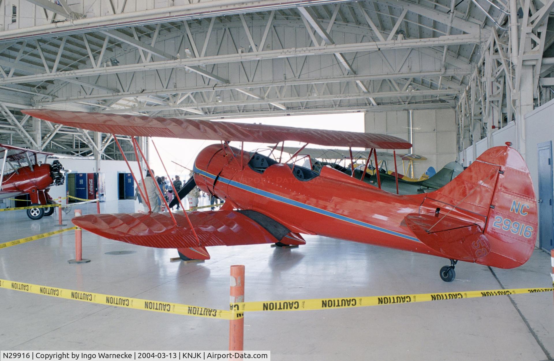 N29916, 1940 Waco YPF-7 C/N 5413, Waco YPF-7 at the 2004 airshow at El Centro NAS, CA