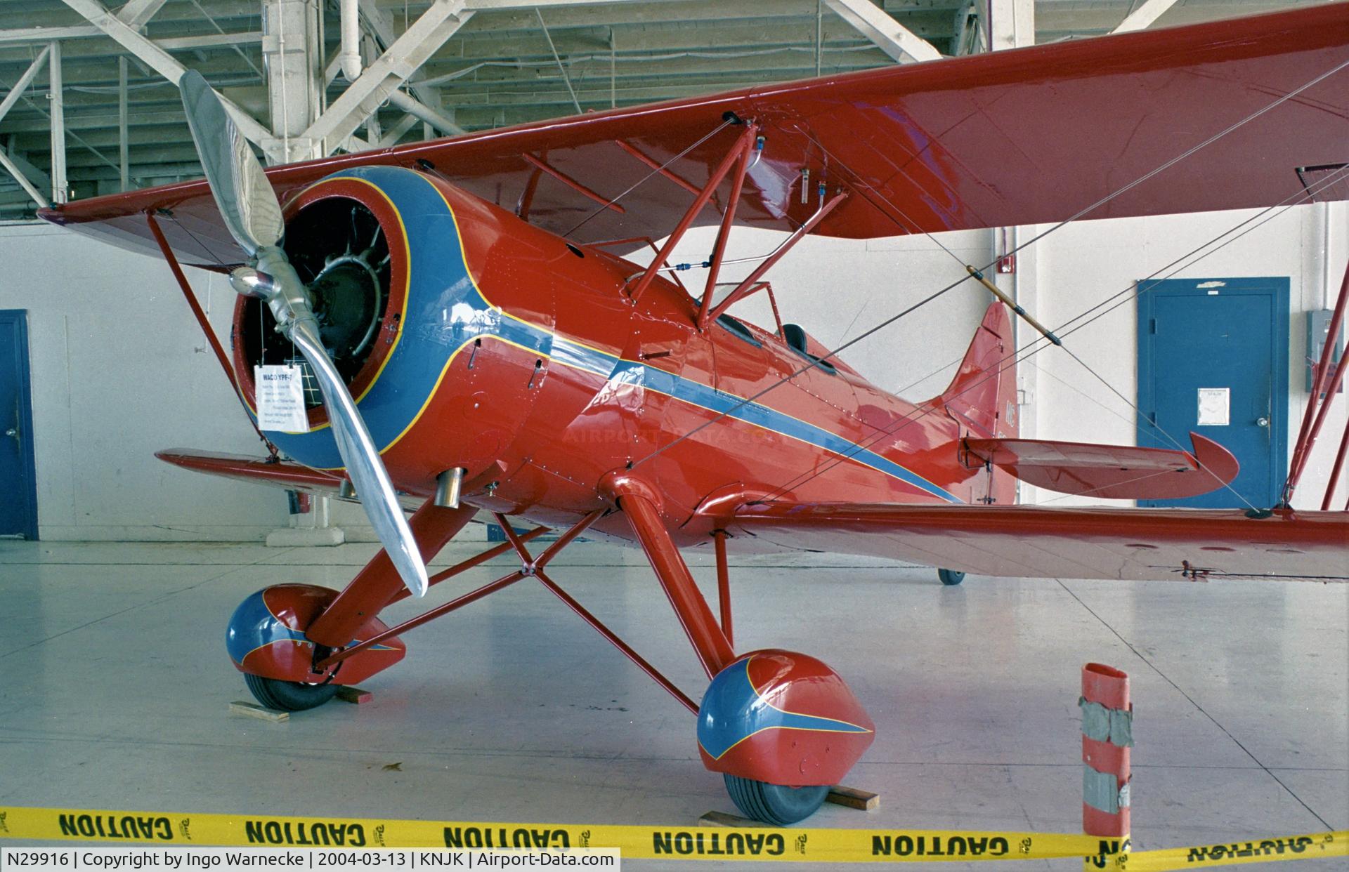 N29916, 1940 Waco YPF-7 C/N 5413, Waco YPF-7 at the 2004 airshow at El Centro NAS, CA
