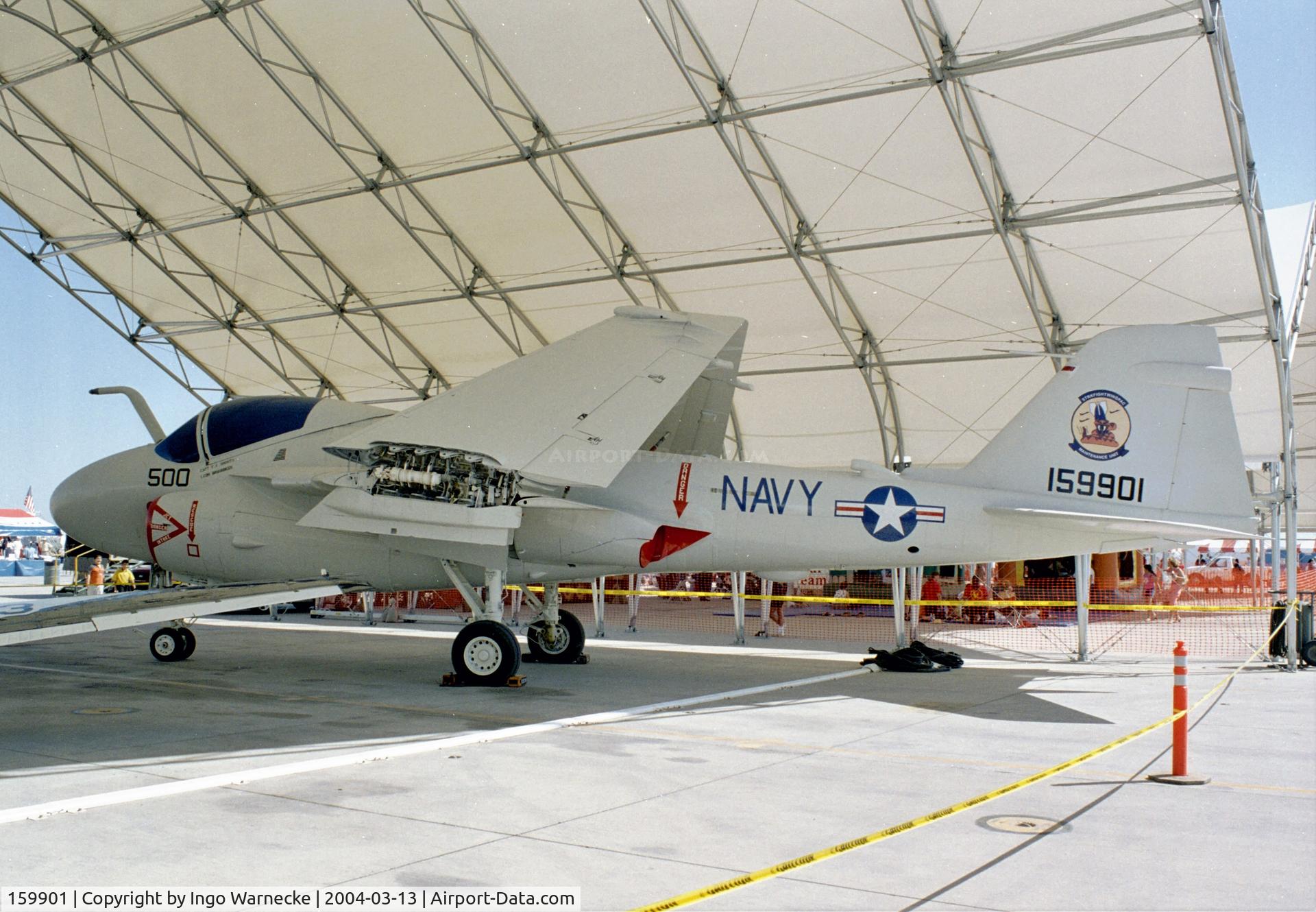 159901, Grumman A-6E Intruder C/N I-577, Grumman A-6E Intruder at the 2004 airshow at El Centro NAS, CA