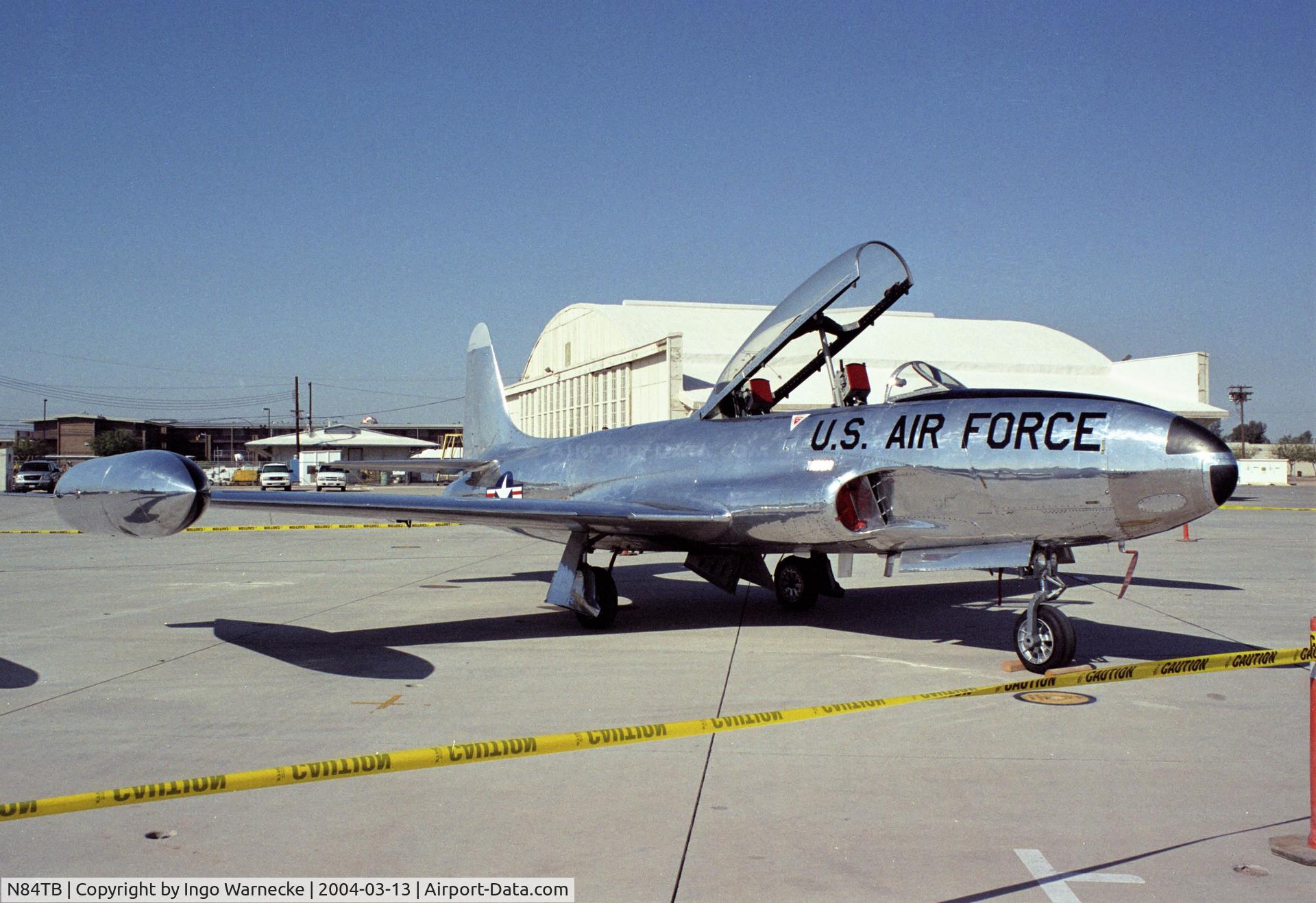 N84TB, Canadair T-33AN Silver Star 3 C/N T33-129, Canadair CT-133 (T-33) Silver Star 3 at the 2004 airshow at El Centro NAS, CA