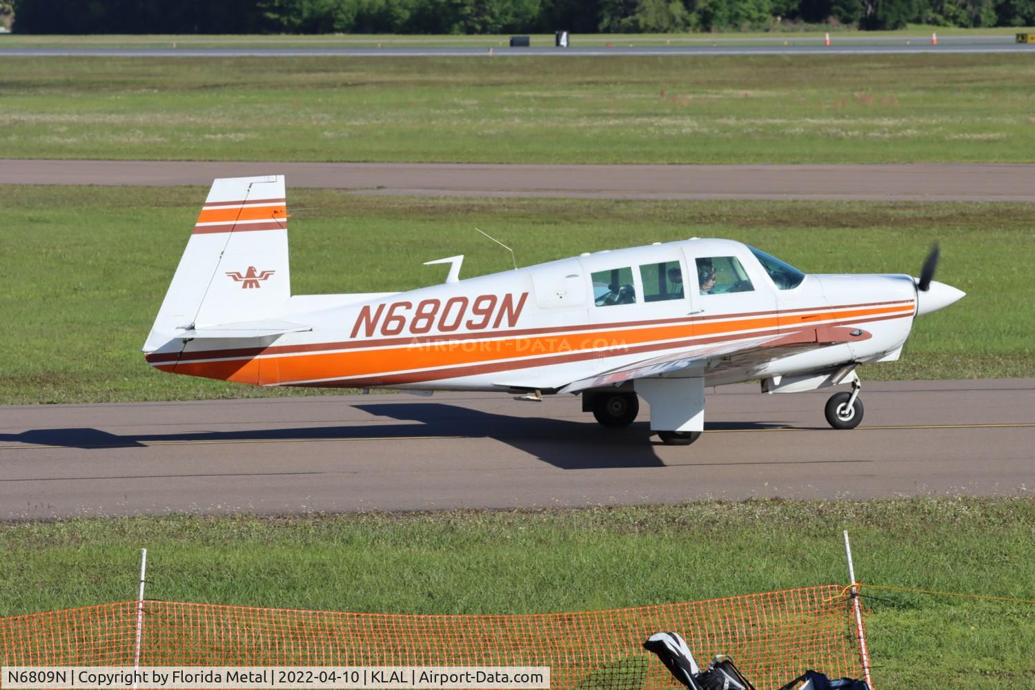 N6809N, 1968 Mooney M-20G Statesman C/N 680103, Sun N Fun 2022