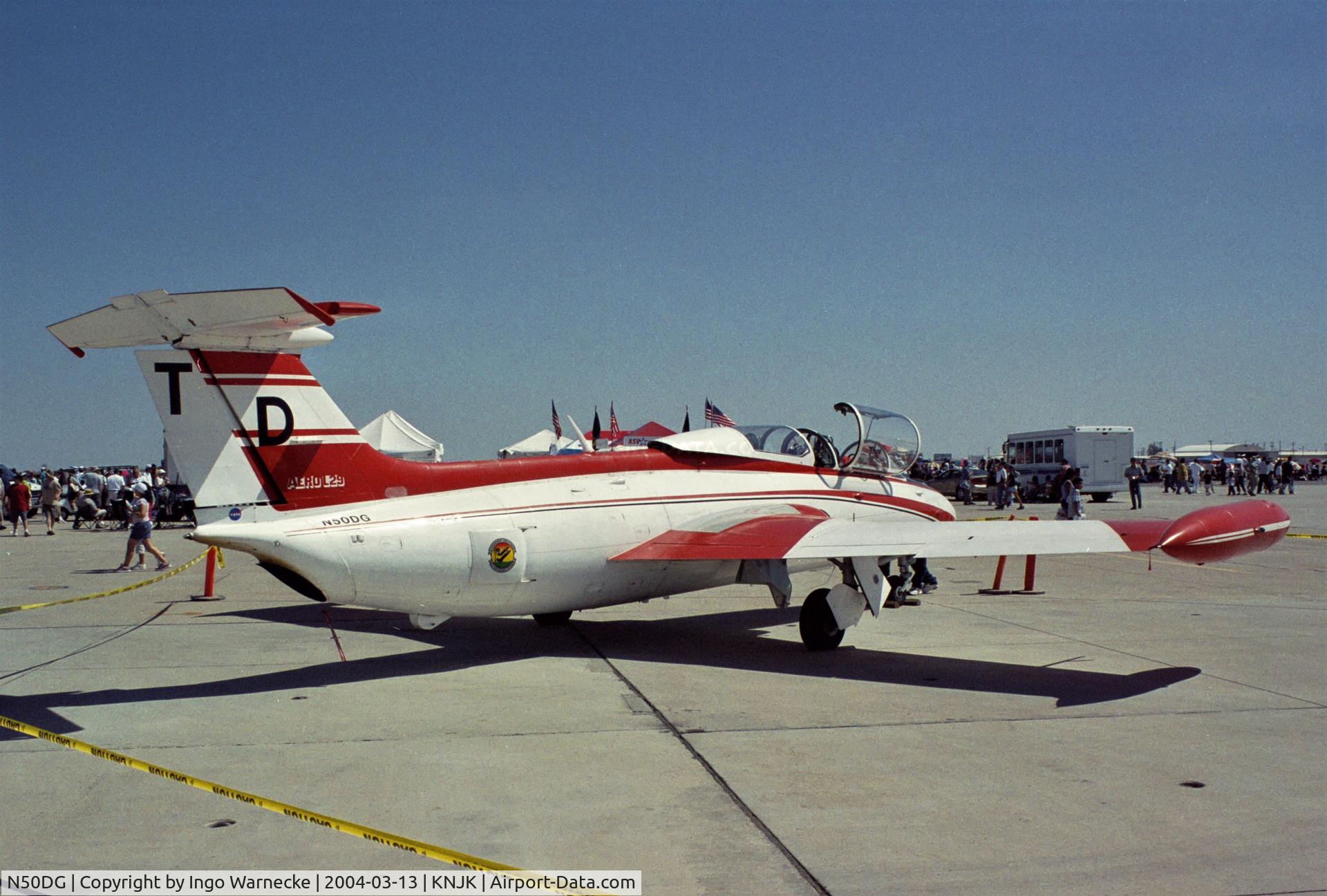 N50DG, 1968 Aero L-29 Delfin C/N 2817, Aero L-29 Delfin MAYA at the 2004 airshow at El Centro NAS, CA