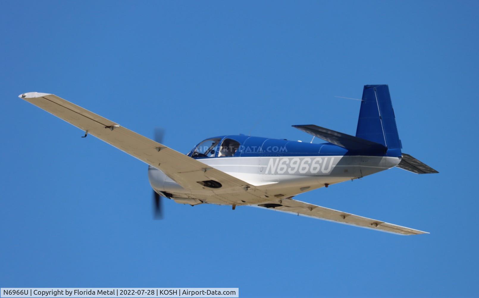 N6966U, 1964 Mooney M20E C/N 326, OSH 2022