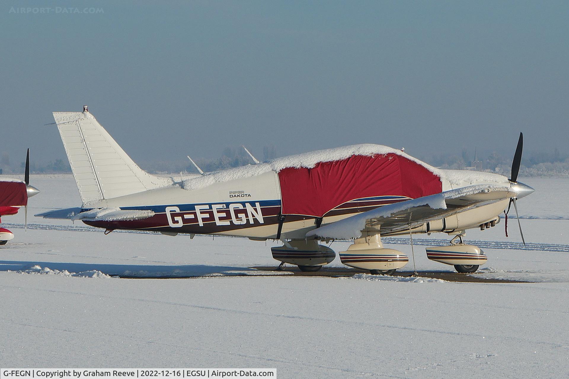 G-FEGN, 1984 Piper PA-28-236 Dakota Dakota C/N 28-8411030, Parked at Duxford.
